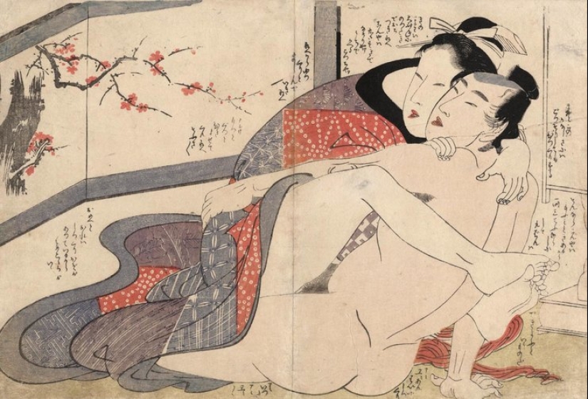 Only without kissing: Japanese sex culture before the 20th century