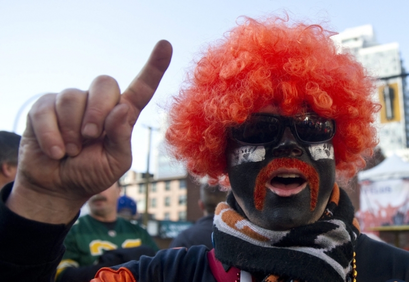 Aficionados al fútbol loco