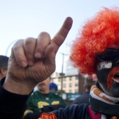 Aficionados al fútbol loco