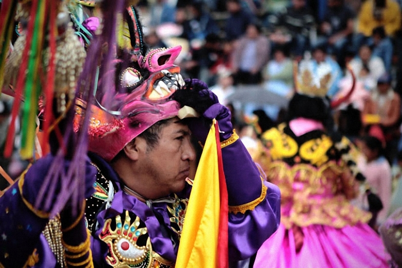 Boliviana de vacaciones: la Diablada