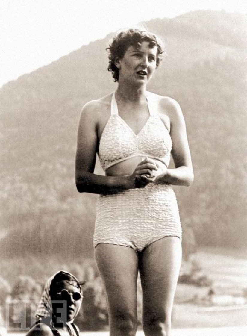 Foto del archivo privado de Eva Braun