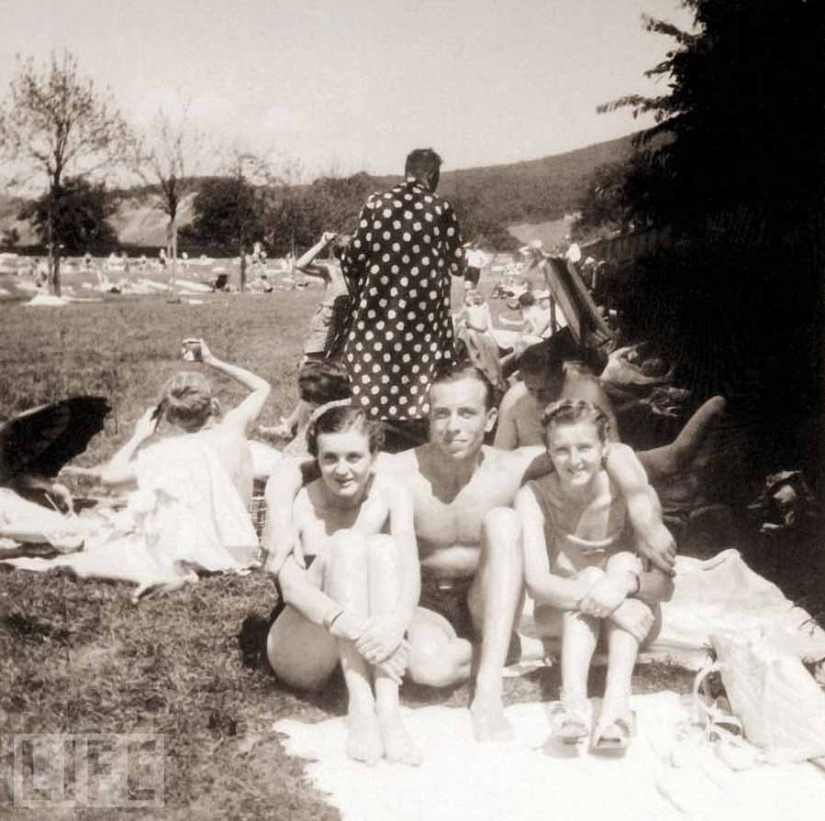 Foto del archivo privado de Eva Braun