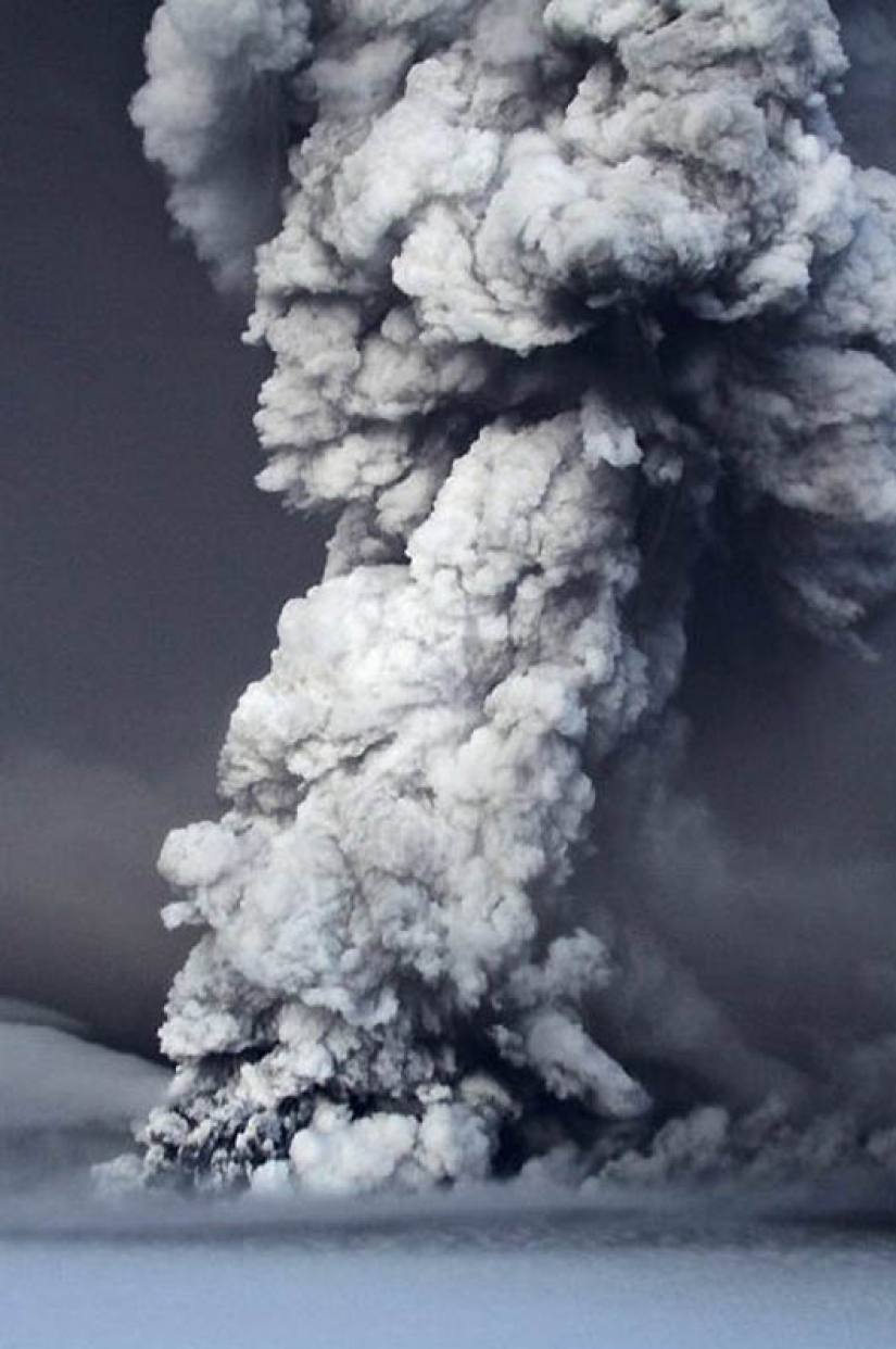 La erupción del volcán Islandés encuentra grímsvötn (parte 1)