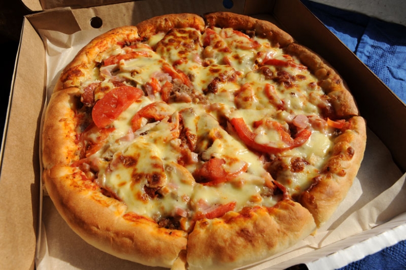 La verdad acerca de la calidad de los alimentos en Moscú: Pizza del Tío Sam