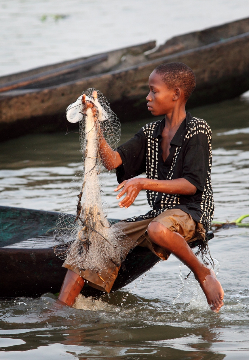 The African Venice: the City-lake Ganvie