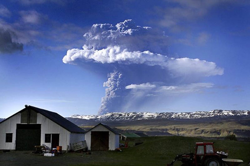 The eruption of the Icelandic volcano Grimsvotn (part 2)