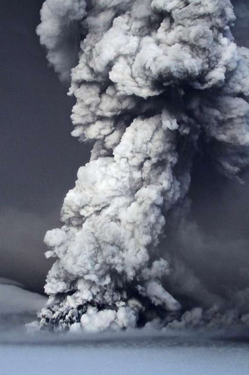 The eruption of the Icelandic volcano Grimsvotn (part 2)