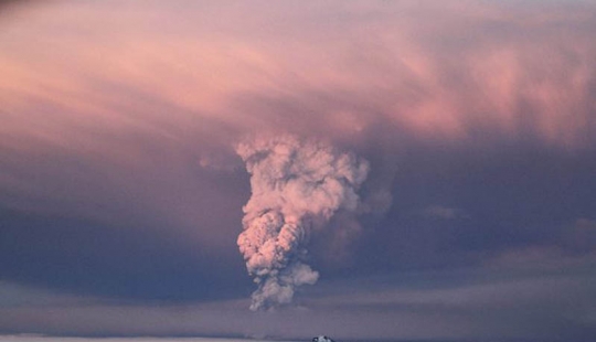 The eruption of the Icelandic volcano Grimsvotn (part 1)