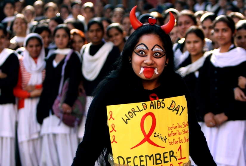 World day of fight against AIDS
