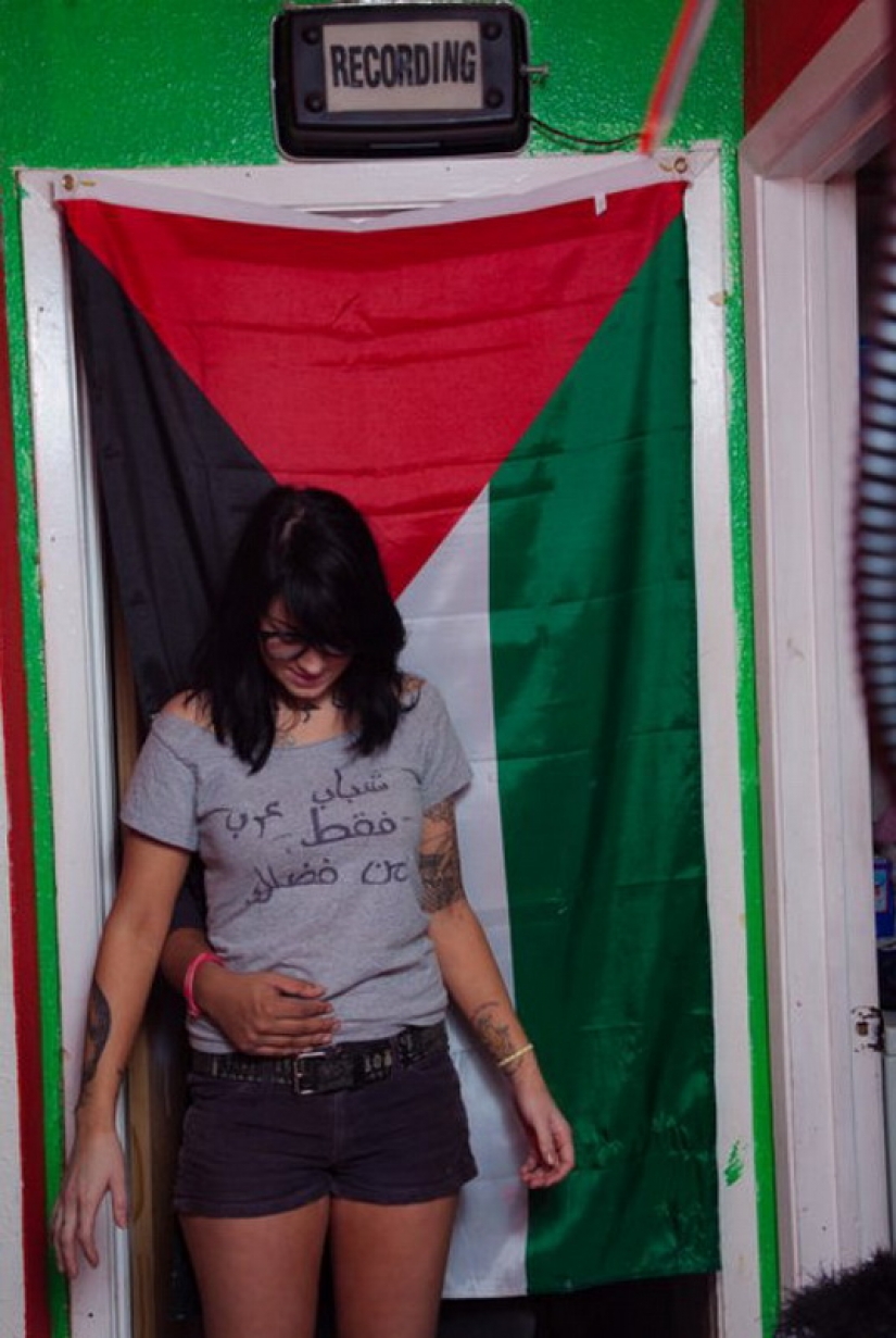Removedor de Gaza: "yo soy Haram"