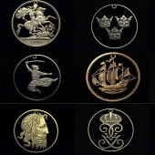 Amazing carving coins