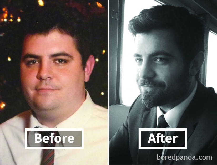 32 inspiring examples of how weight loss transforms the face