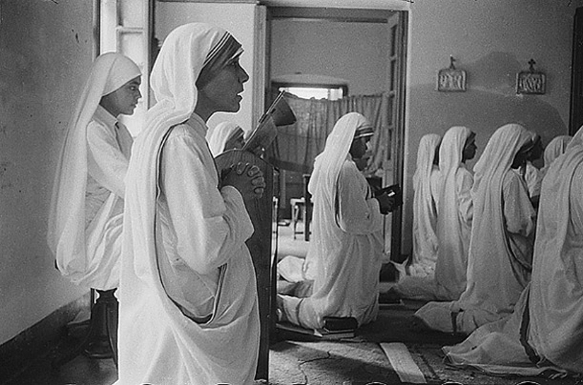 10 fotos de el comienzo de la senda espiritual, la madre Teresa