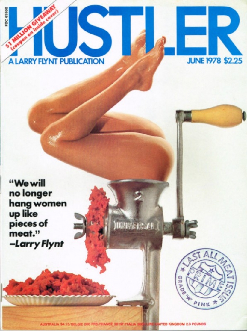 10 la mayoría de las polémicas portadas de revista Hustler