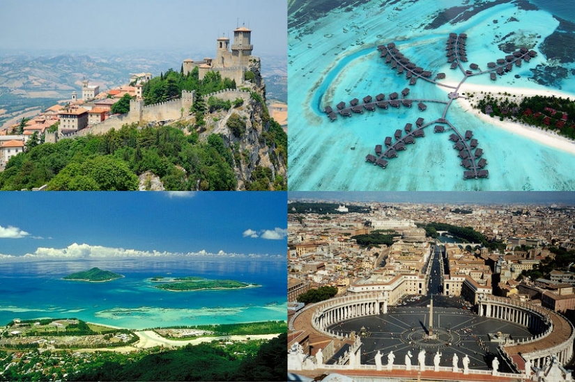 10 smallest countries in the world