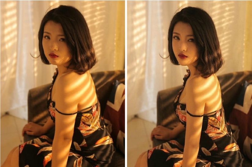 11 photos of Asian girls before and after FaceTune