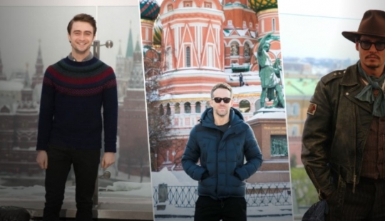 12 Hollywood celebrities who just love Russia