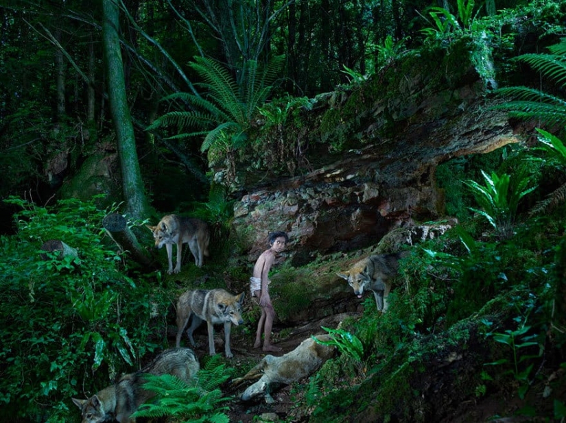 14 historias reales acerca de los niños-Mowgli en un hermoso proyecto de fotografía