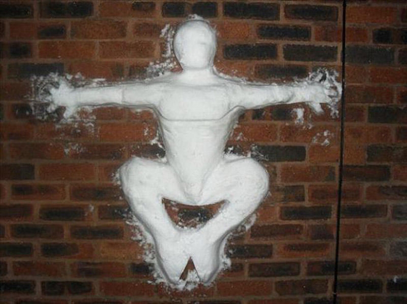 20 ejemplos de lo que, más allá de muñeco de nieve, usted puede esculpir de nieve