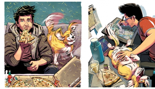 20 situaciones perfectamente familiar para que cada dueño del perro (grosero)