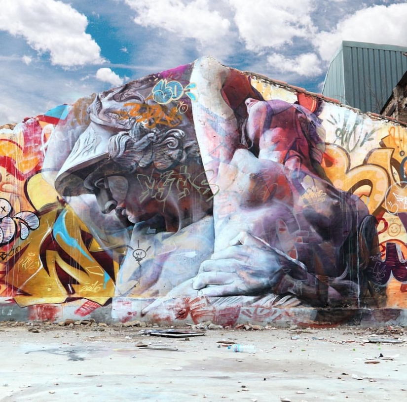 20 street-art-work on the verge of art and vandalism