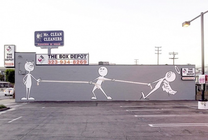 20 street-art-work on the verge of art and vandalism