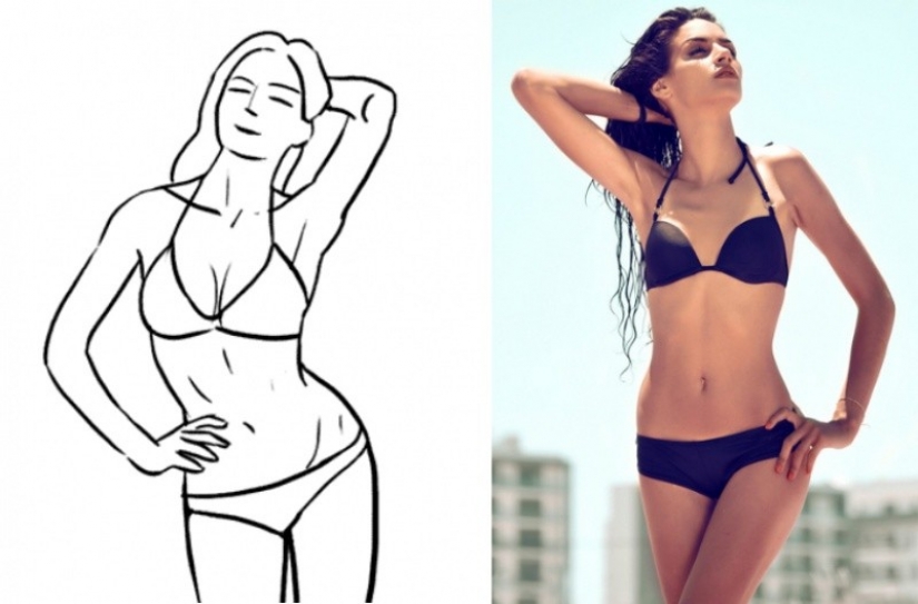 20 the most successful female poses for photo shoot