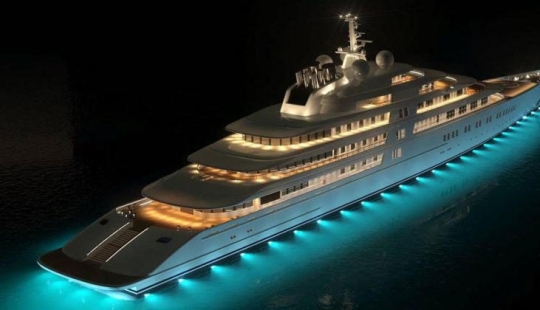 20 yachts of Russian billionaires who are worth more than the Russian Navy