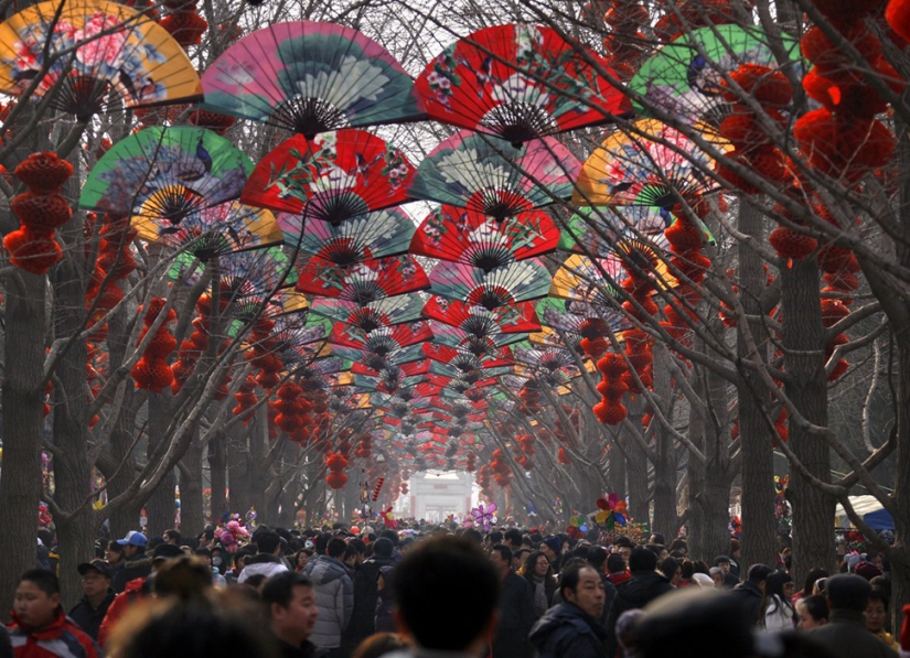 23 impactantes fotos de cómo muchas personas en China