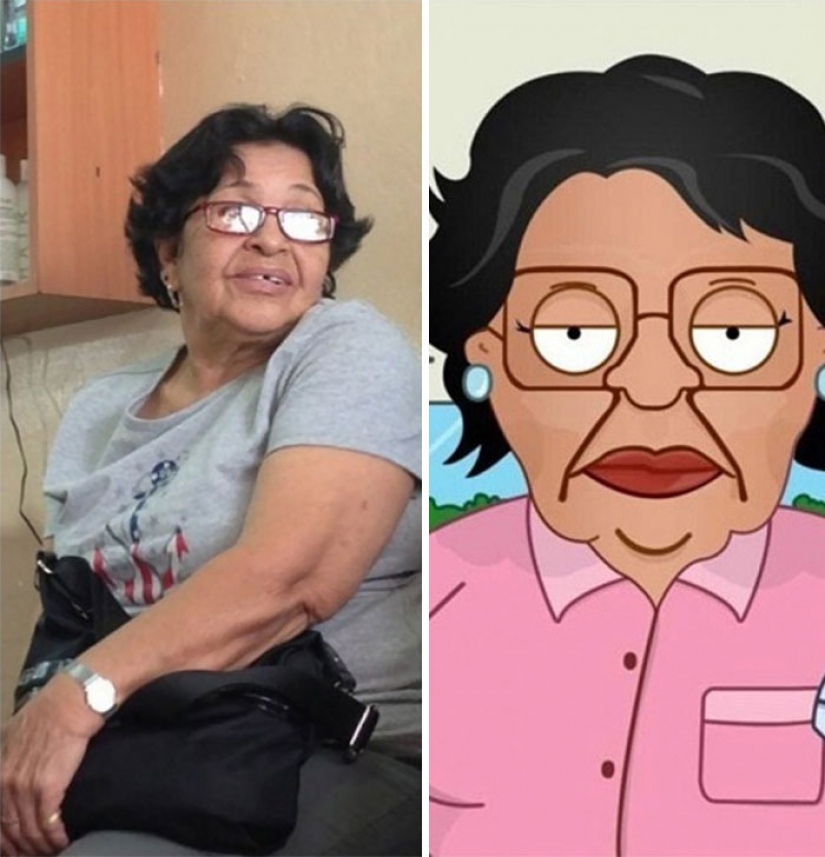 23 people who look exactly like characters from cartoons