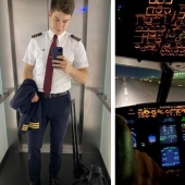 23-year-old pilot clearly showed how his life changed after the start of the pandemic