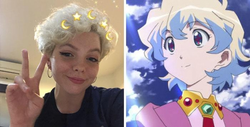 25 anime characters and their counterparts in real life