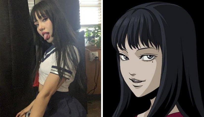 25 anime characters and their counterparts in real life