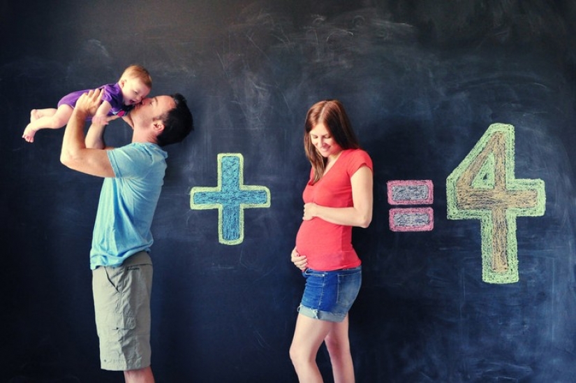 25 cute ideas for a joint photo, which must try every family