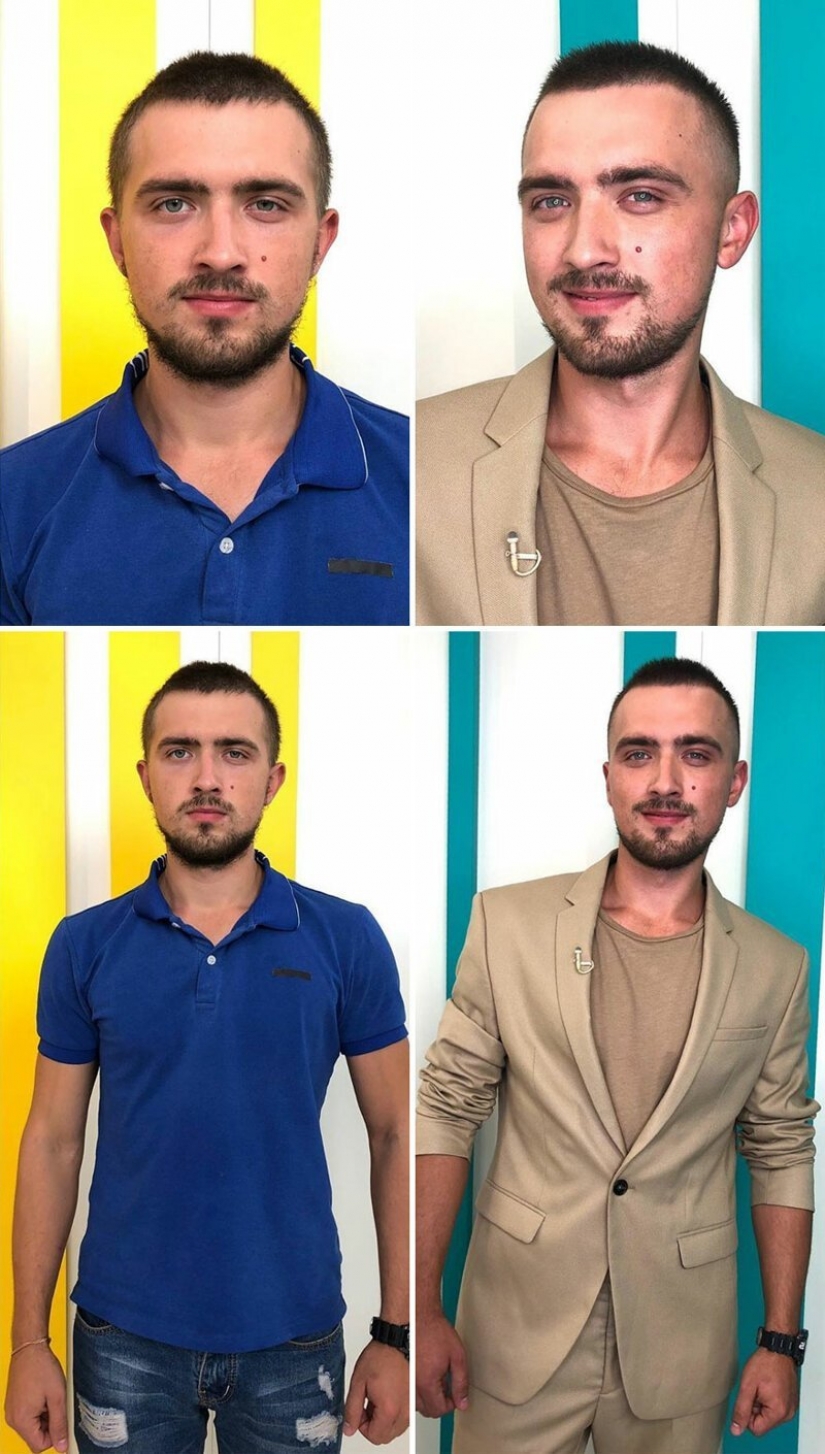 30 increíbles transformaciones: antes y después de la reunión con el estilista Alexander cuerno