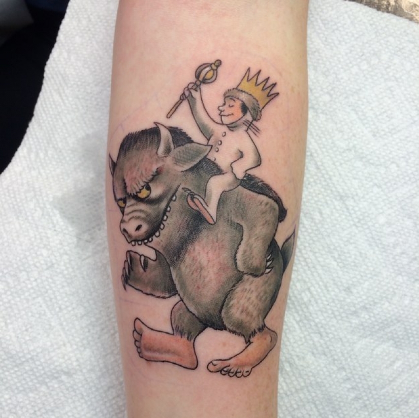 33 tattoo based on your favorite movies and cartoons