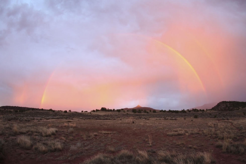 50 fotos impresionantes de un doble arco iris