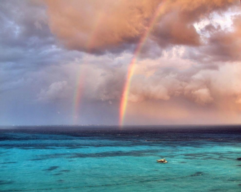 50 fotos impresionantes de un doble arco iris