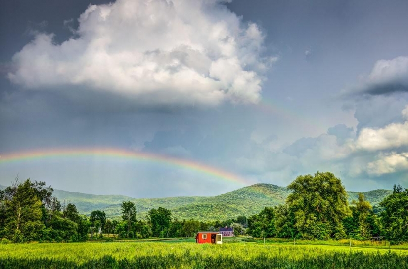50 stunning photos of a double rainbow