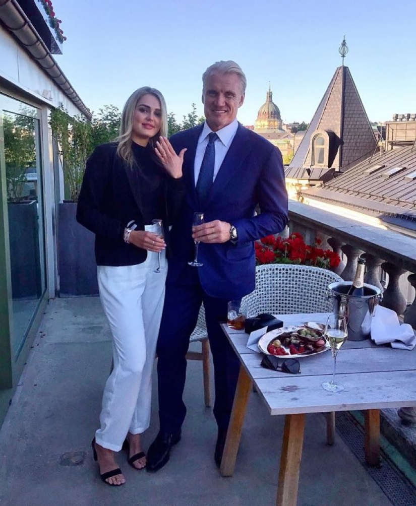 62-year-old Dolph Lundgren marries 24-year-old Emma Crandal