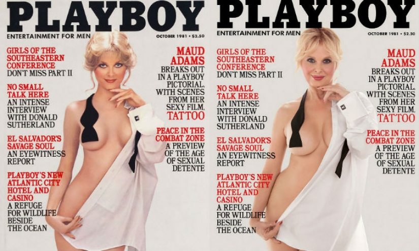 7 modelos de Playboy, ha recreado su famosa portada