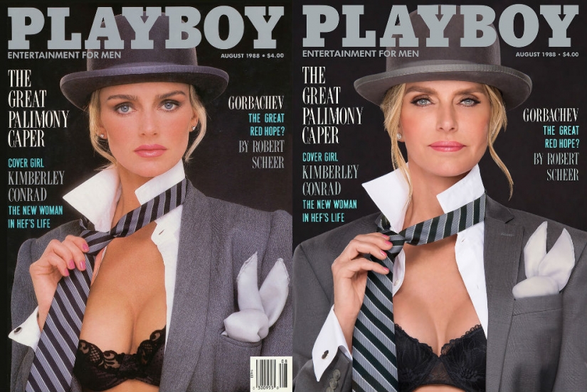 7 modelos de Playboy, ha recreado su famosa portada