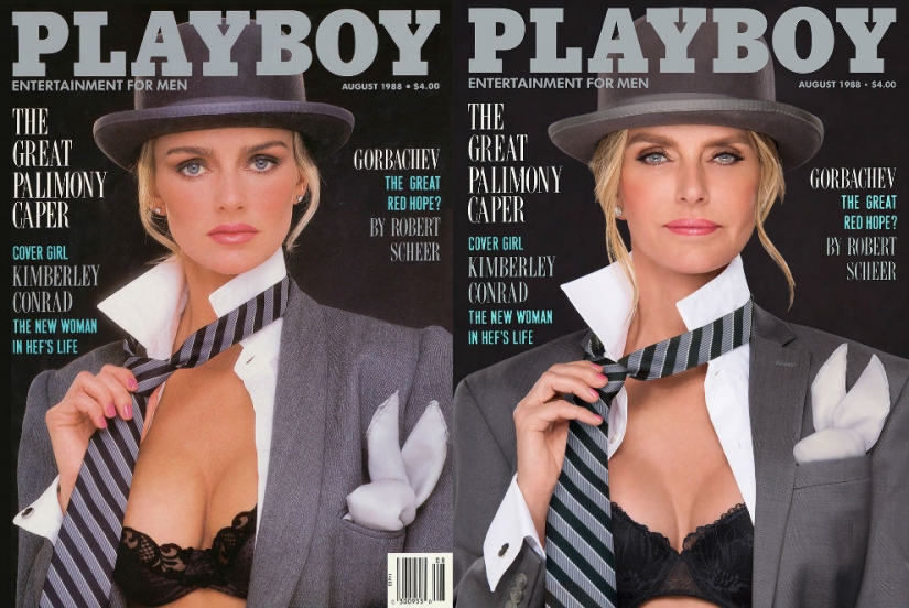 7 models Playboy has recreated his famous cover