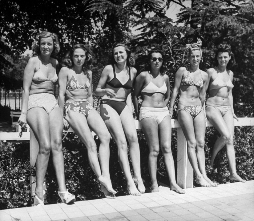 73 years ago there was the smallest swimsuit in the world — bikini