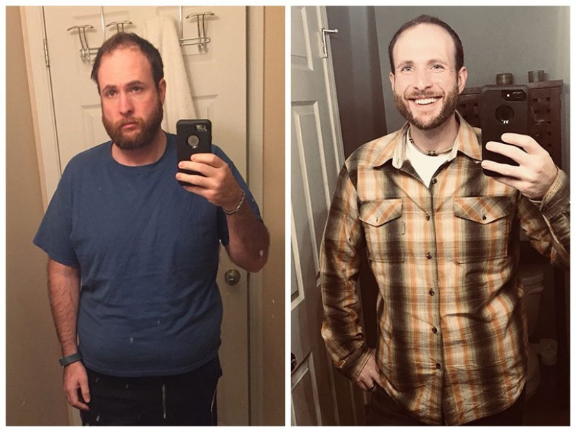 A former alcoholic showed as changed over the 3 years of sobriety, and the result is impressive!