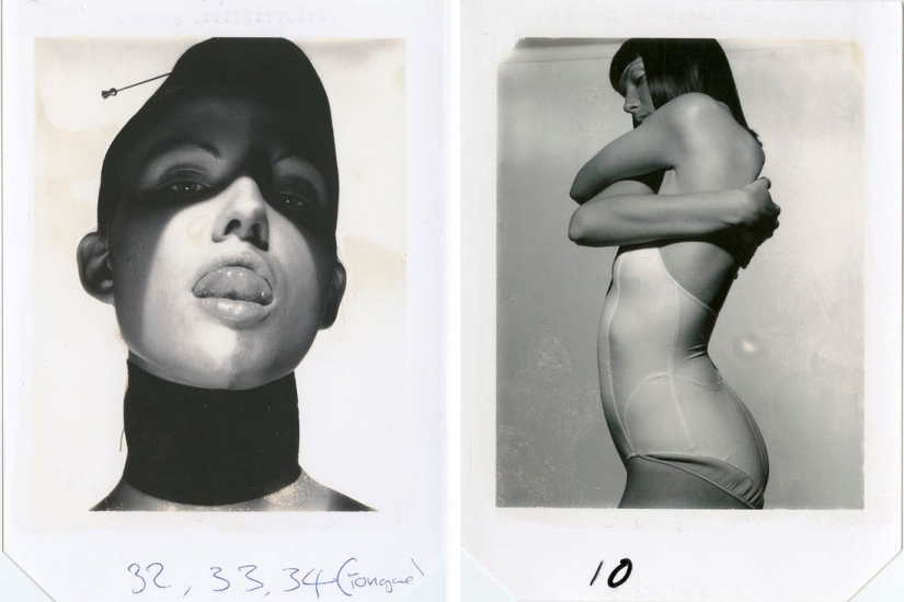 A partir de Jerry Hall a jodie Kidd: un único archivo de fotos Polaroid