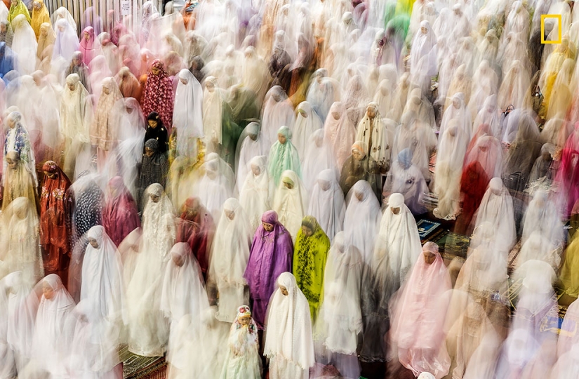 A proud Cuban women and happy Tibetan monks, in the National Geographic photo contest: People