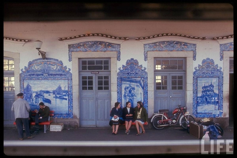 A trip to Europe in 1970 on the train