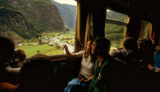 A trip to Europe in 1970 on the train