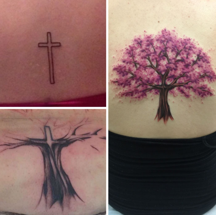 All is not lost: the brilliant examples of the repair of a failed tattoo